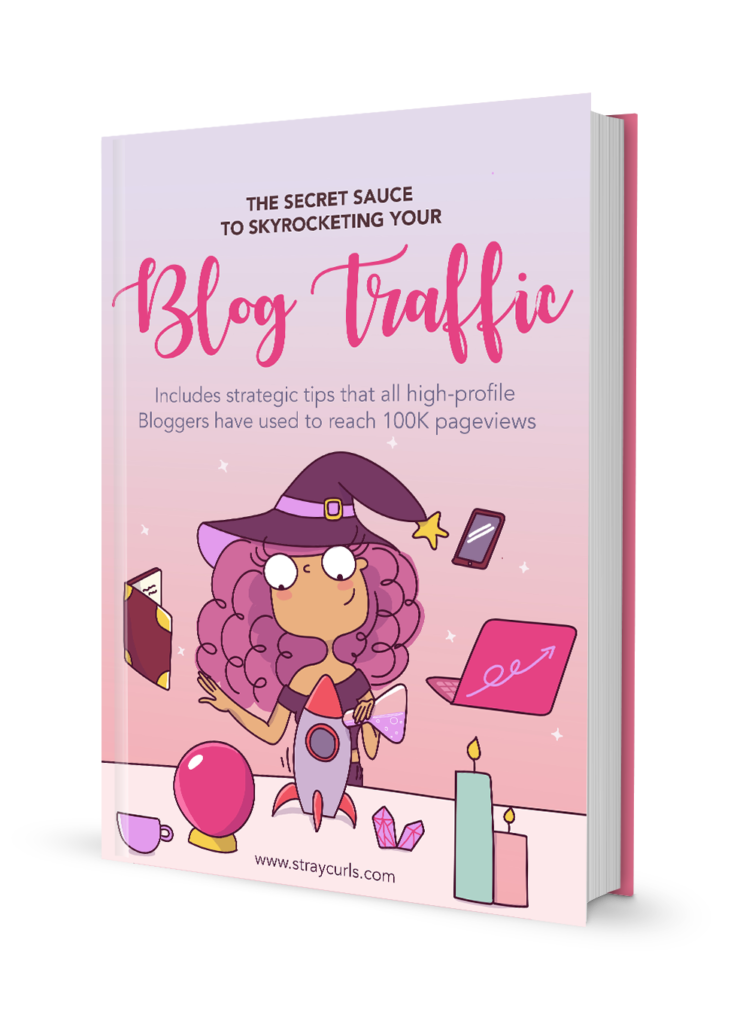 Growing your traffic ebook. 